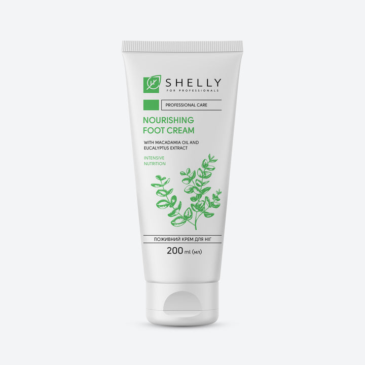 Nourishing foot cream with macadamia oil and eucalyptus extract - 200 ml