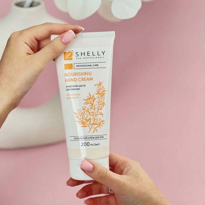 Odżywczy krem do rąk z masłem shea i rokitnikiem Shelly - 200 ml