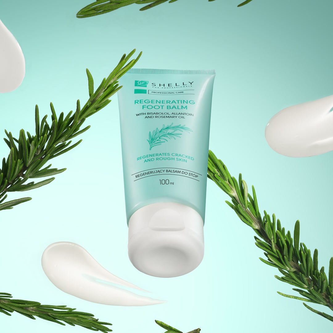 Regenerujący balsam do stóp z bisabololem, alantoiną i olejkiem rozmarynowym - 100 ml