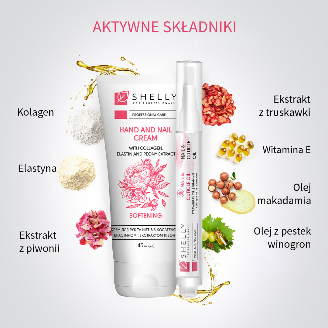Zestaw prezentowy Shelly do rąk i paznokci