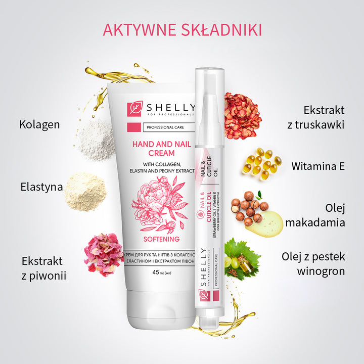 Zestaw prezentowy Shelly do rąk i paznokci