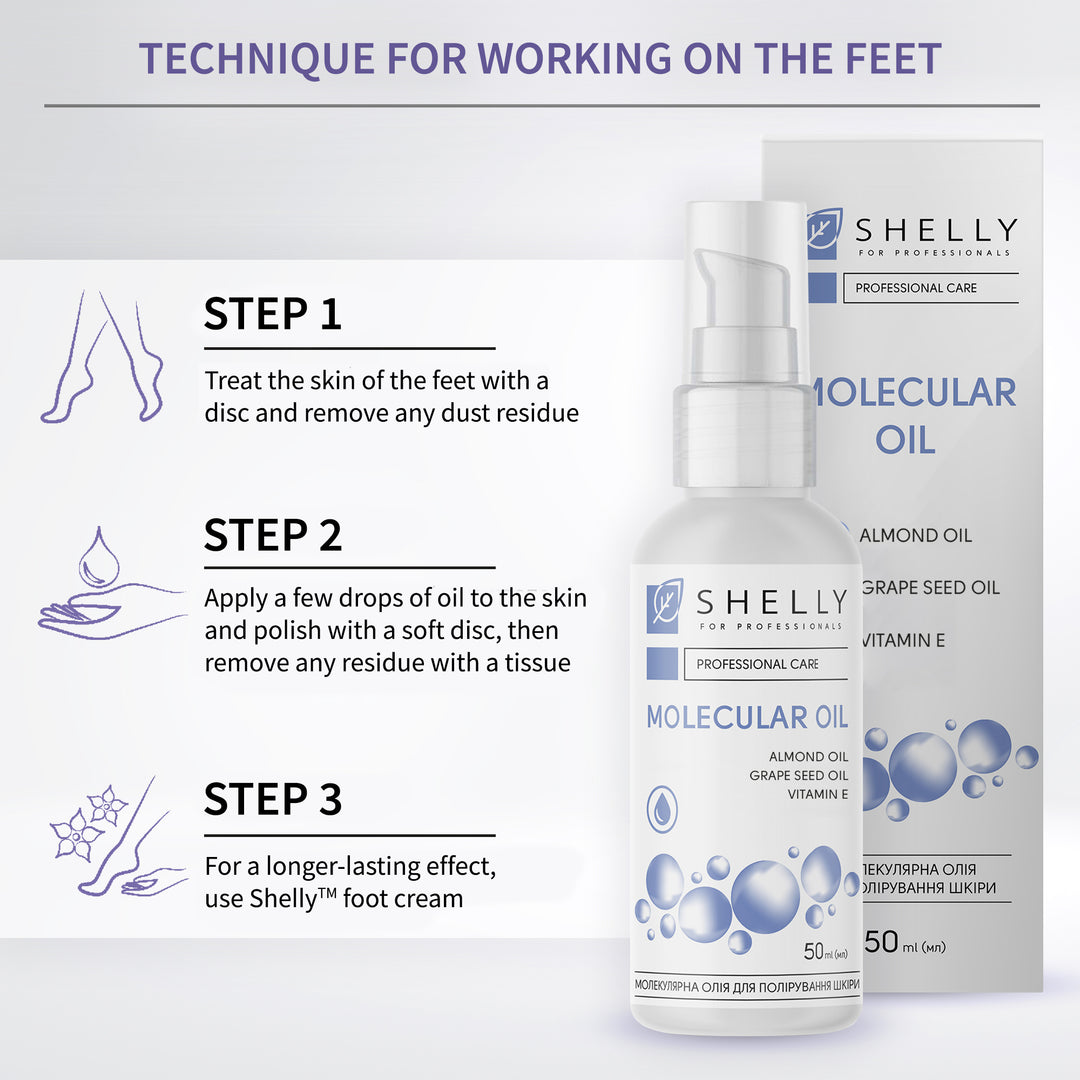Skin polishing molecular oil - 50 ml