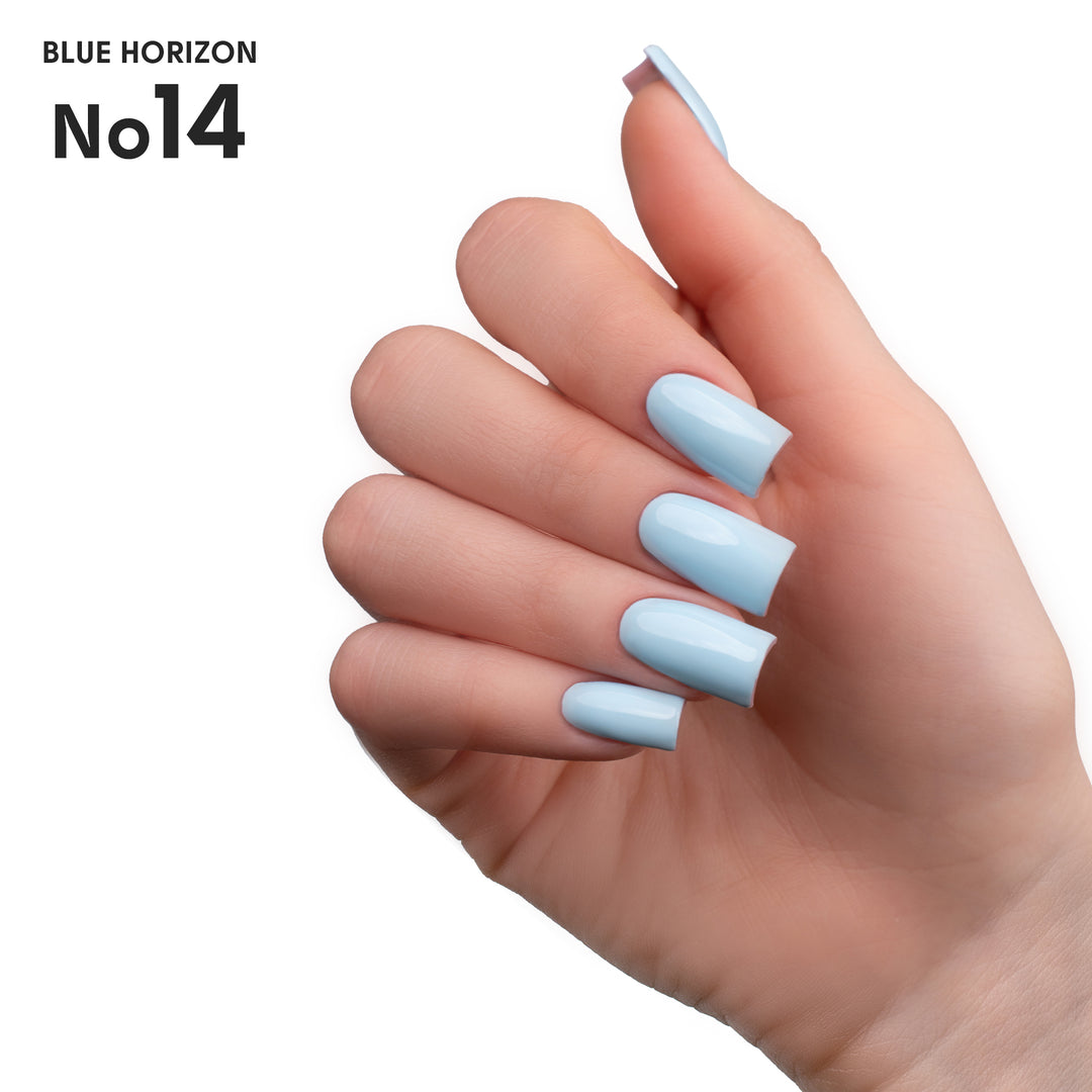 Lakier hybrydowy do paznokci 14 Blue Horizon Shelly 12 ml