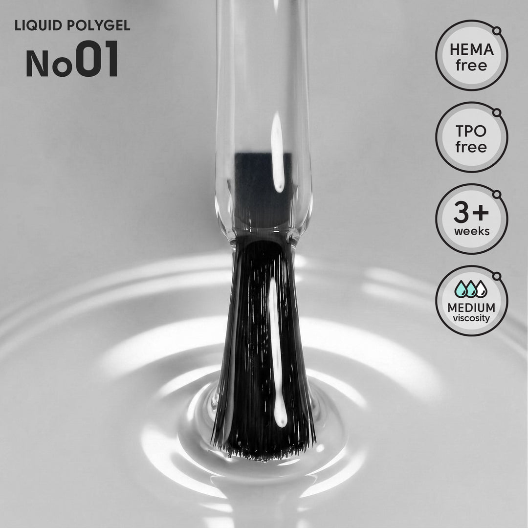 Płynny polygel 01 Liquid PolyGel Shelly 12 ml