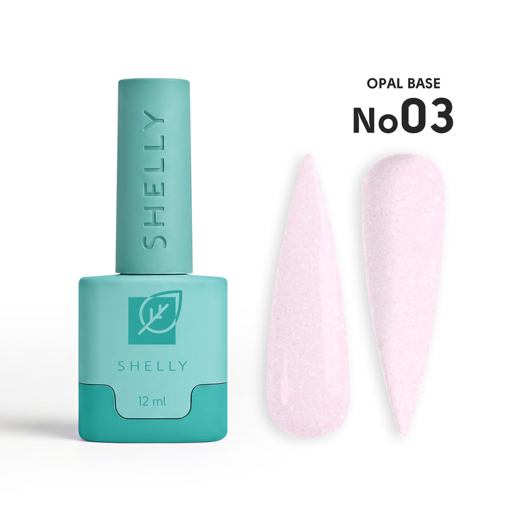 Baza kamuflująca z drobinkami (shimmer) 03 Opal Base Shelly 12 ml