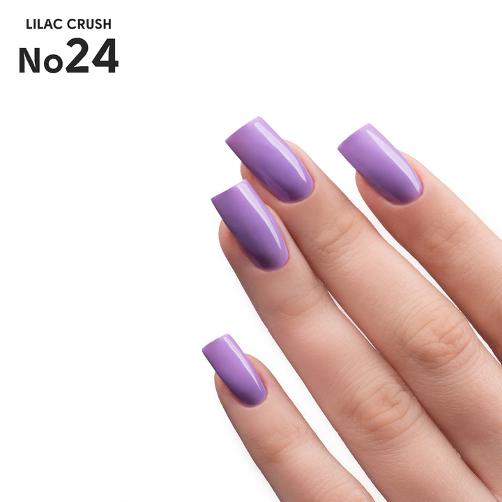 Lakier hybrydowy do paznokci 24 Lilac Crush Shelly 12 ml