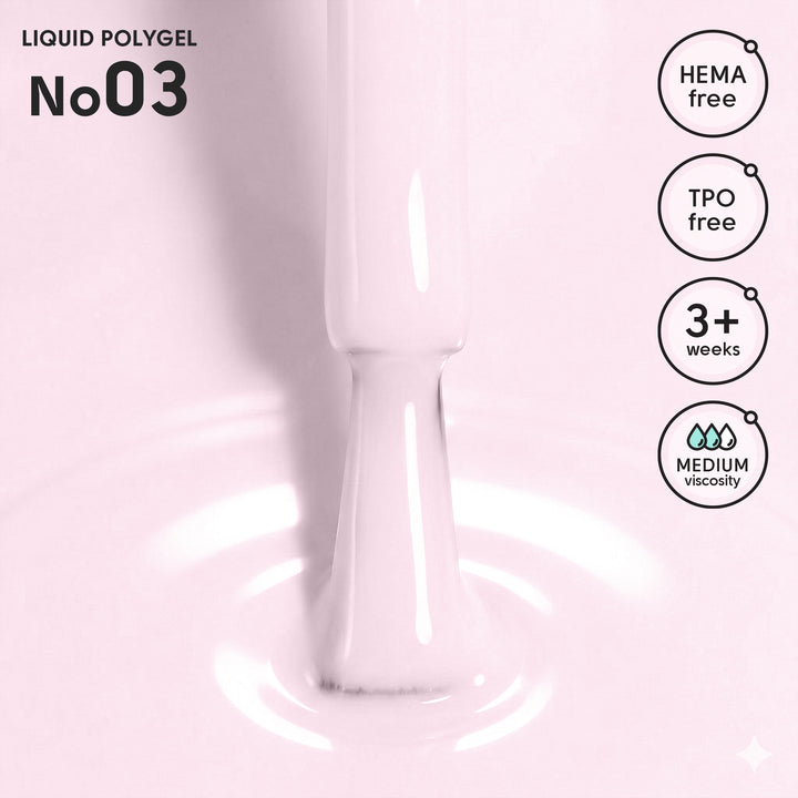 Płynny polygel 03 Liquid PolyGel Shelly 12 ml