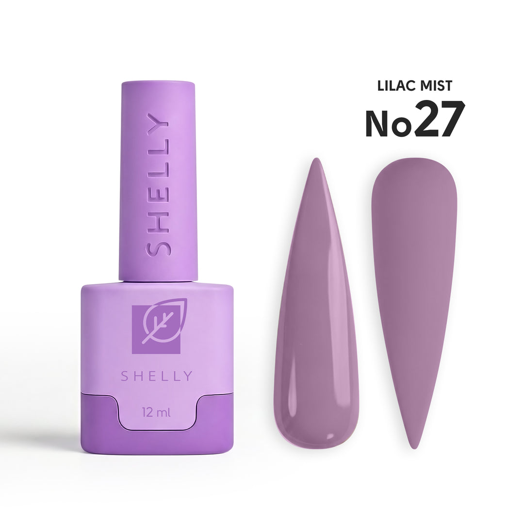 Lakier hybrydowy do paznokci 27 Lilac Mist Shelly 12 ml