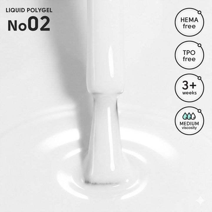 Płynny polygel 02 Liquid PolyGel Shelly 12 ml