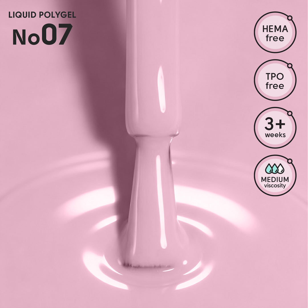 Płynny polygel 07 Liquid PolyGel Shelly 12 ml
