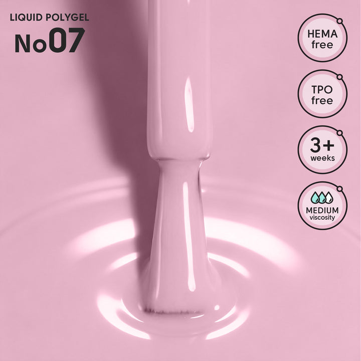 Płynny polygel 07 Liquid PolyGel Shelly 12 ml