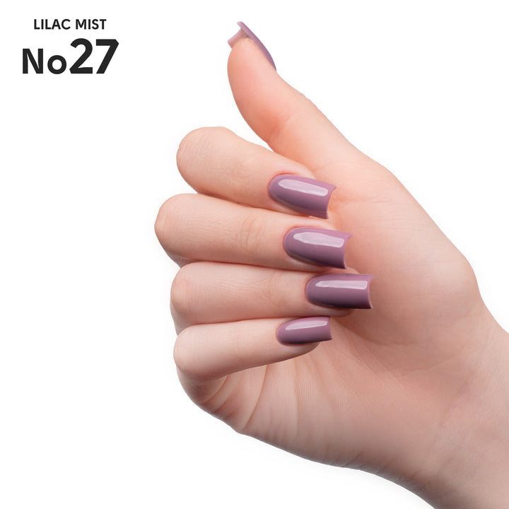 Lakier hybrydowy do paznokci 27 Lilac Mist Shelly 12 ml