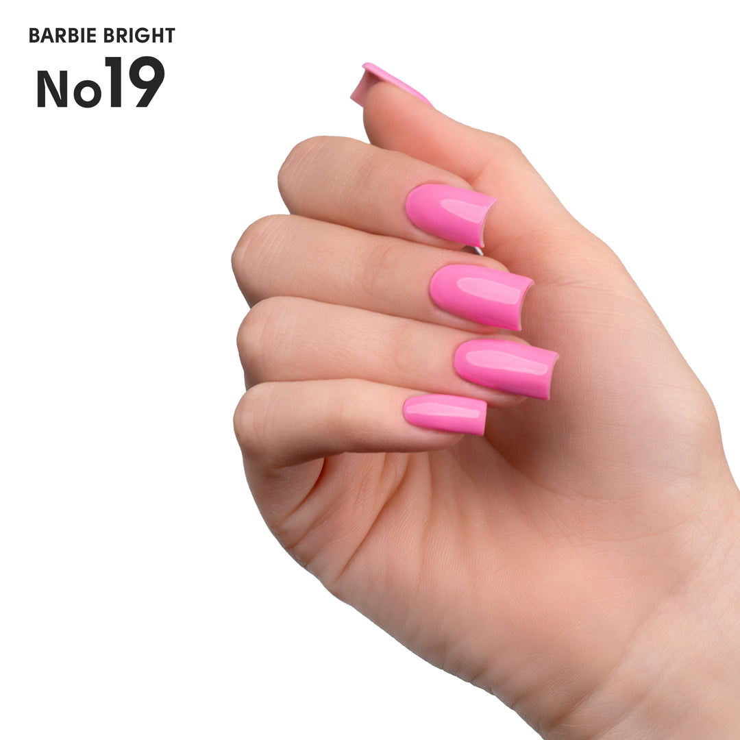 Lakier hybrydowy do paznokci 19 Barbie Bright Shelly 12 ml