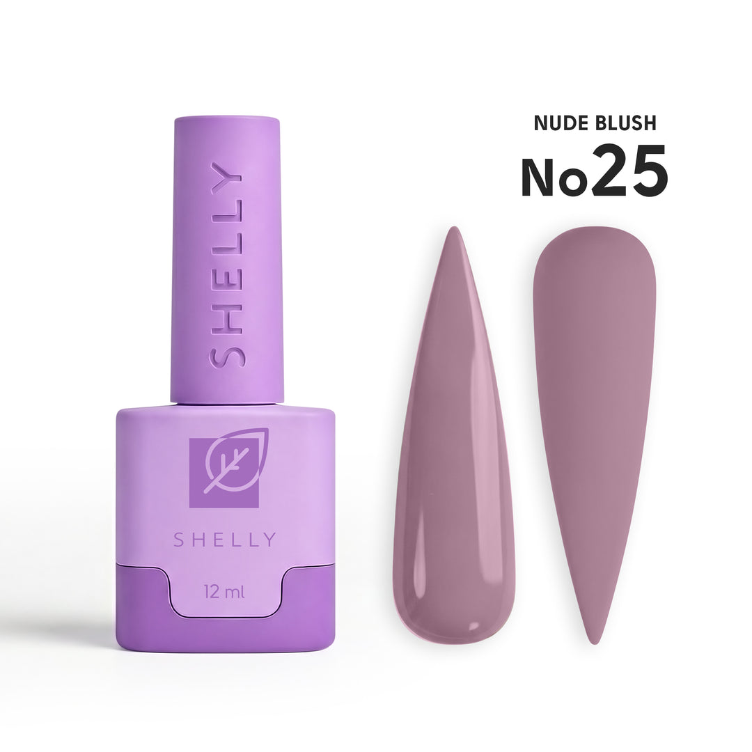 Lakier hybrydowy do paznokci 25 Nude Blush Shelly 12 ml