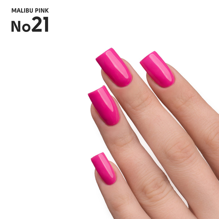 Lakier hybrydowy do paznokci 21 Malibu Pink Shelly 12 ml