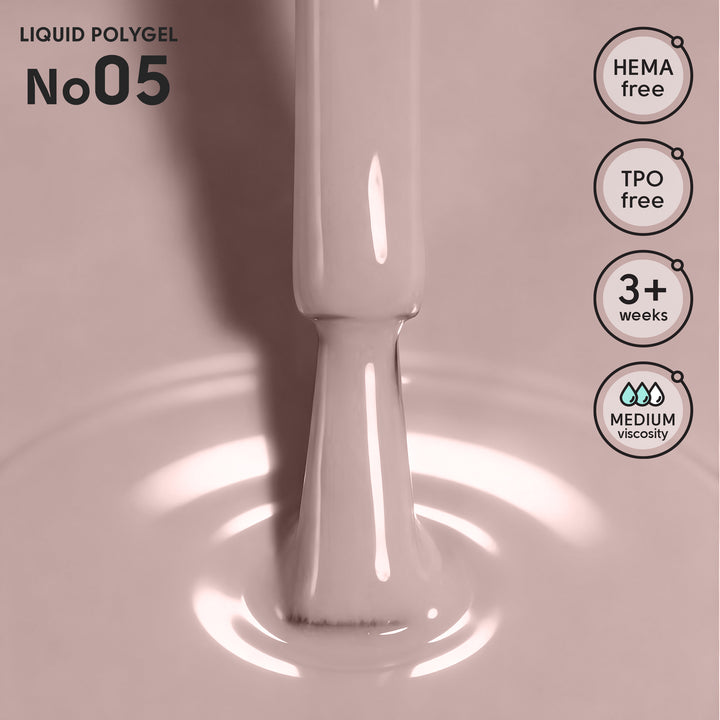 Płynny polygel 05 Liquid PolyGel Shelly 12 ml