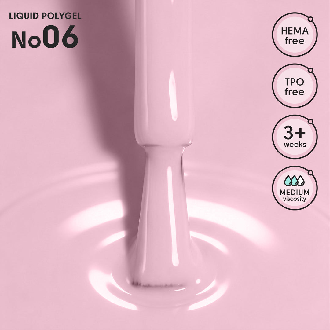 Płynny polygel 06 Liquid PolyGel Shelly 12 ml