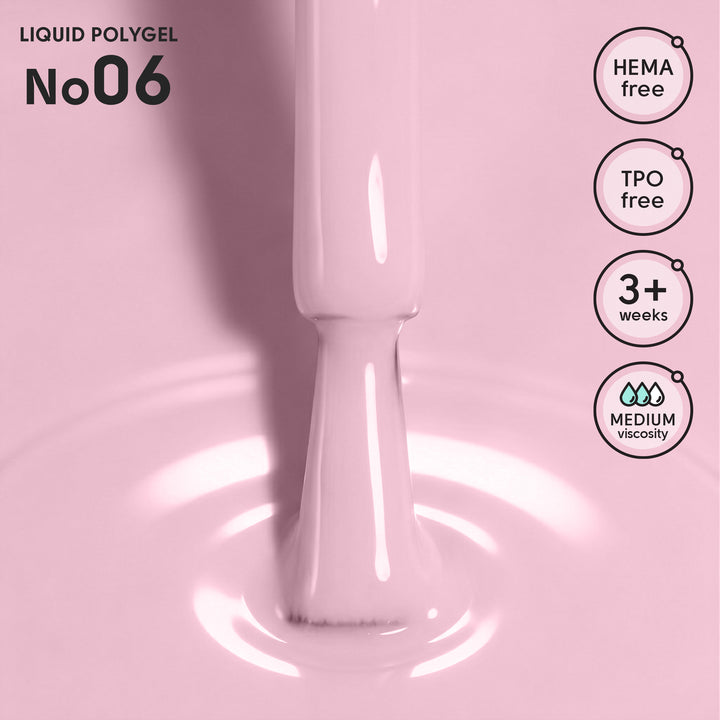 Płynny polygel 06 Liquid PolyGel Shelly 12 ml
