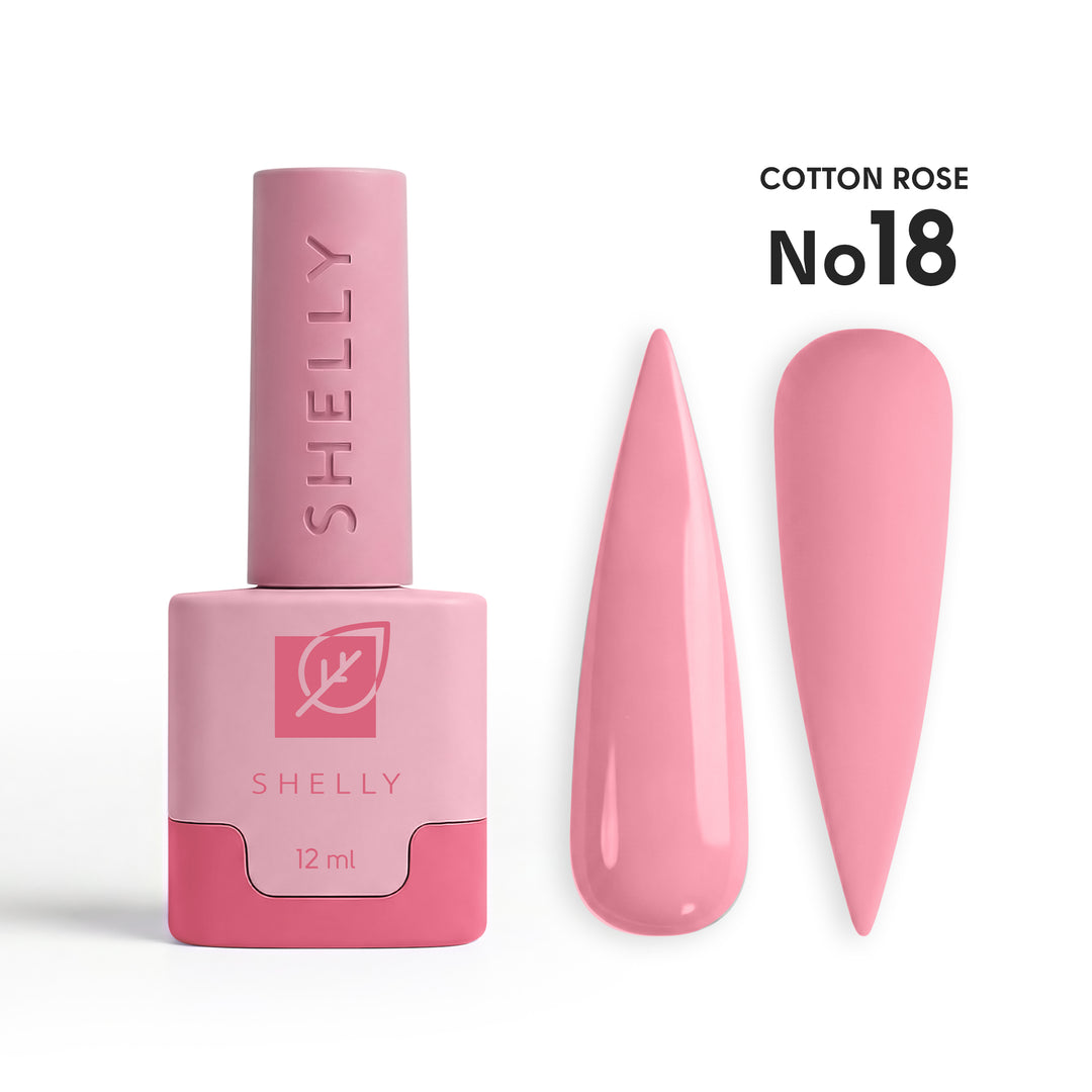 Lakier hybrydowy do paznokci 18 Cotton Rose Shelly 12 ml