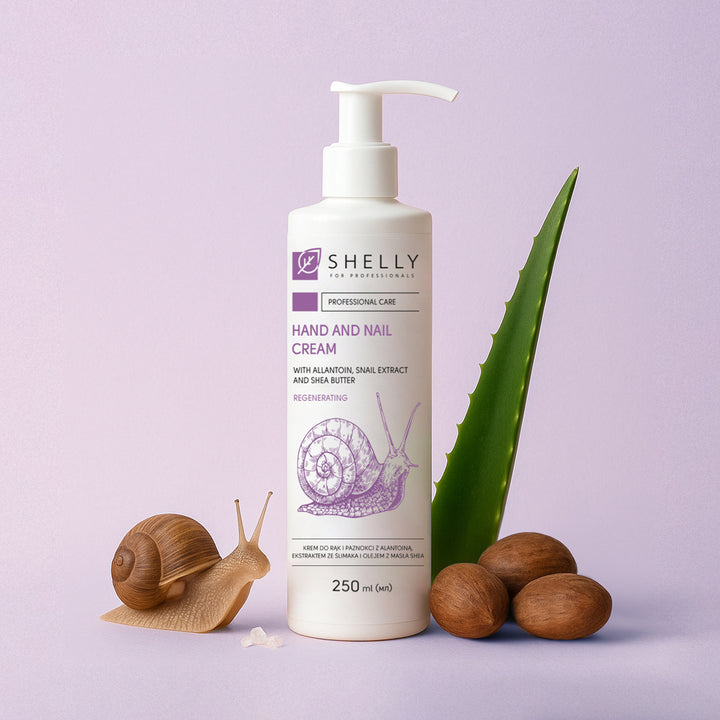 Krem do rąk i paznokci z alantoiną, ekstraktem ze ślimaka i olejem shea - 250 ml