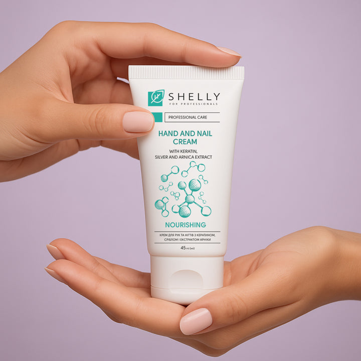 Hands and nails cream with keratin, silver and arnica extract - 45 ml