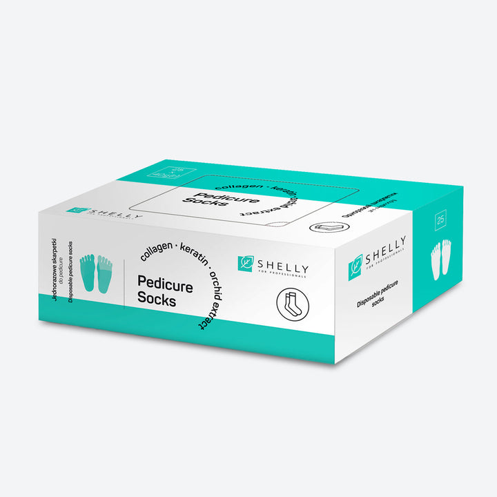 Zestaw skarpetek do pedicure – 25 szt.