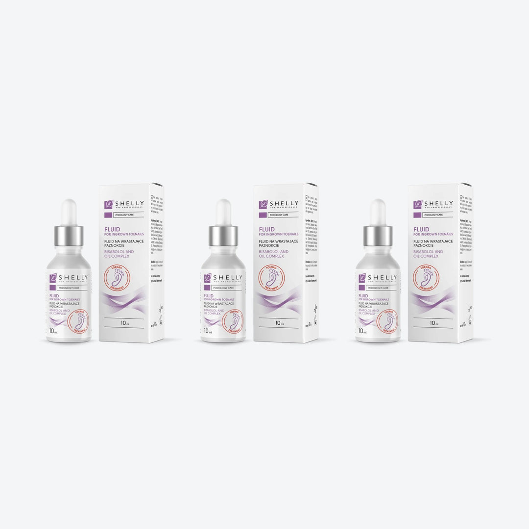 Fluid for ingrown toenails with bisabolol and oil complex Shelly 10 ml – set of 3 pcs