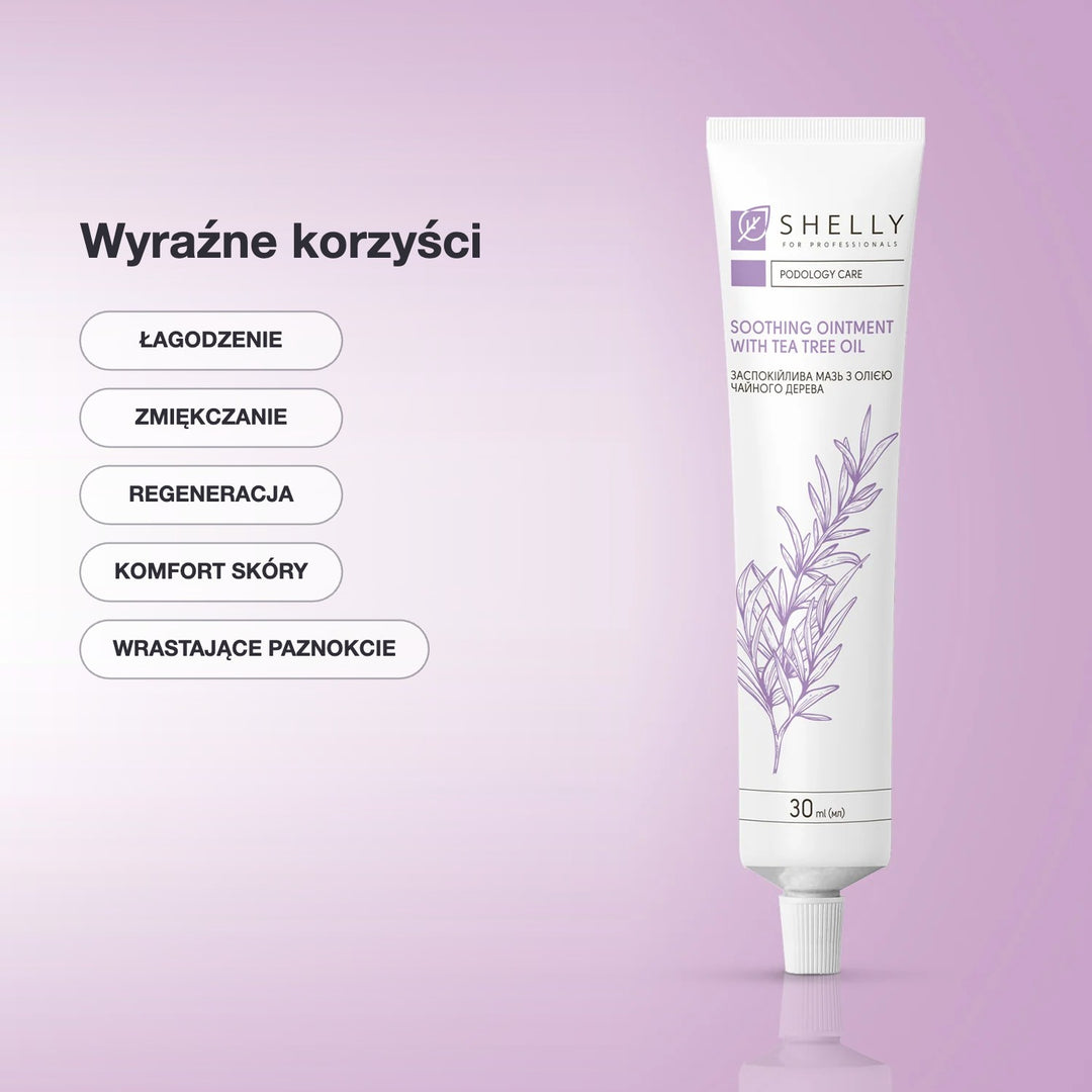 Soothing ointment with tea tree oil Shelly 30 ml – korzyści