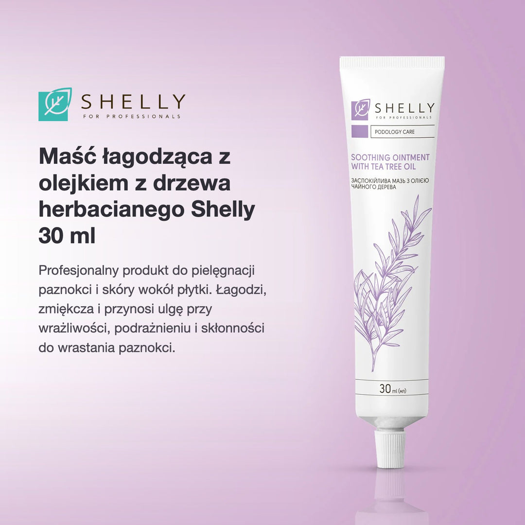 Soothing ointment with tea tree oil Shelly 30 ml – opis