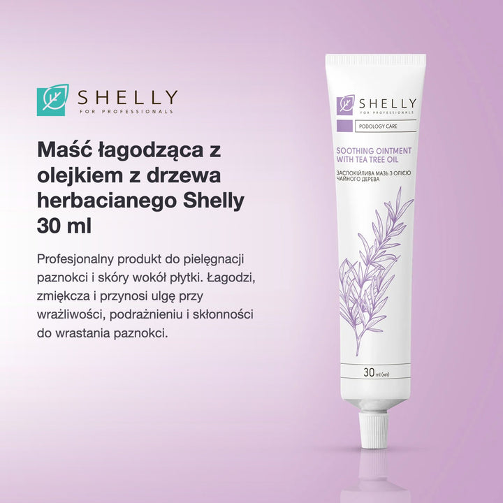 Soothing ointment with tea tree oil Shelly 30 ml – opis