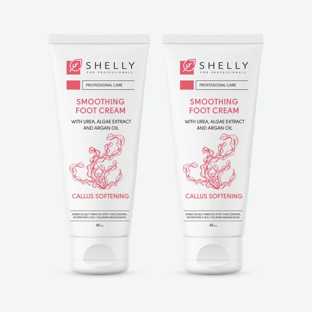 Softening foot cream with urea, algae extract and argan oil Shelly 45 ml – set of 2 pcs