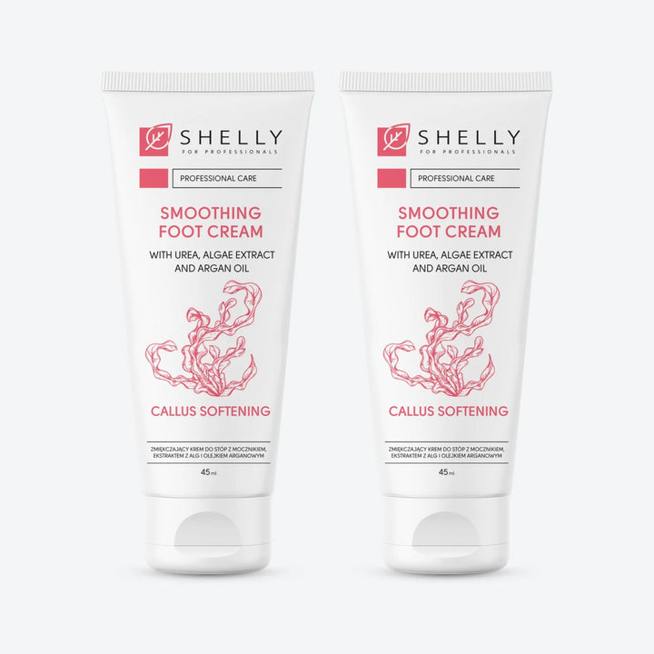 Softening foot cream with urea, algae extract and argan oil Shelly 45 ml – set of 2 pcs