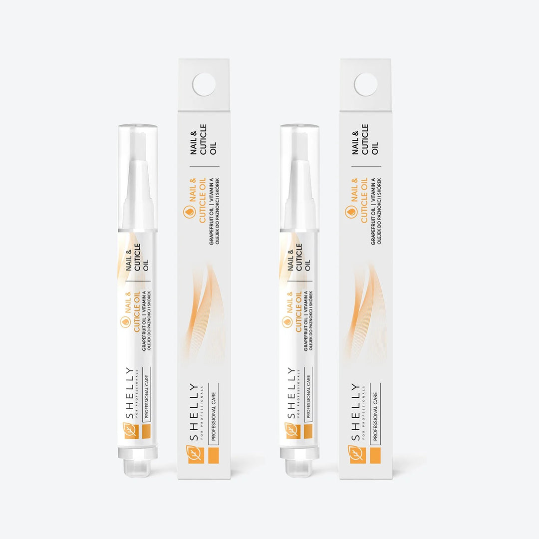 Nail and cuticle oil with grapefruit Shelly 3 ml – set of 2 pcs